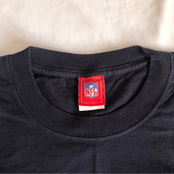 NFL Property of Super Bowl XLII Giants v Patriots Shirt - Navy Blue Preshrunk XL - Picture 6 of 7